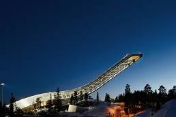 Airbnb at the Holmenkollen Ski Jump Oslo, Norway