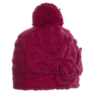 chaos gladys fleece lined hat knit 