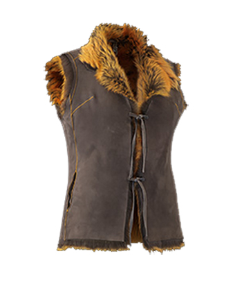 Mountain force symphony fur vest, Women's 2016 Fashion: Luxe Leather