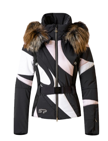 Women's ski fashion: Playful patterns, Sportalm Ski Jacket