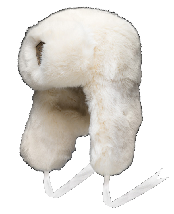 Best Ski Fashion: Winter White, Nobis, fur trapper hat, trapper, nobis