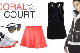 Women's Coral Activewear Outfit