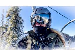 CP Cuma Visor Ski Helmet