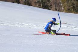 Mikaela Shiffrin Training Slalom