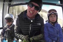 Skiing with your kids