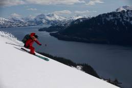 Lynsey Dyer Skiing in Alaska PWS