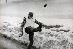 Ernest Hemingway Skiing