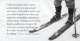 bondage and skiing